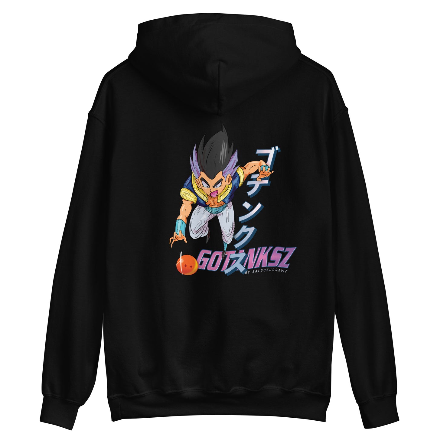 GOTANKSZ Hoodie :: by salgokudrawz :: Embroidered Hooded Sweatshirt